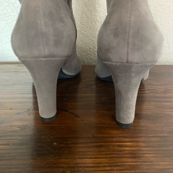 Alex Marie Gray Suede Boots - Picture 5 of 7